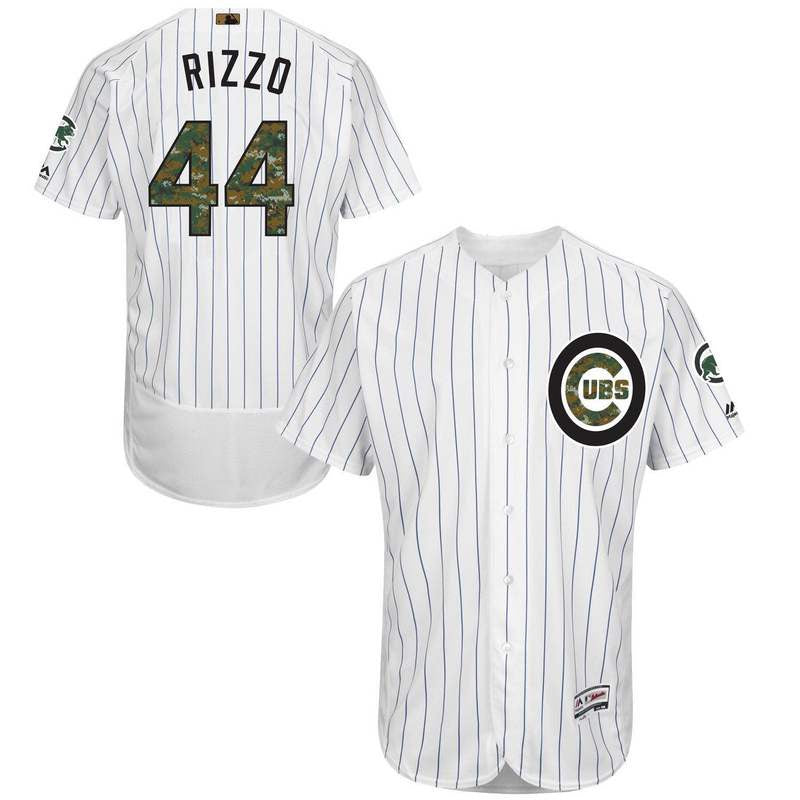Anthony Rizzo Chicago Cubs white jersey