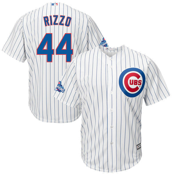 Anthony Rizzo Chicago Cubs white jersey