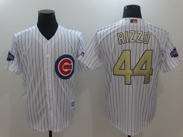Anthony Rizzo Chicago Cubs white jersey