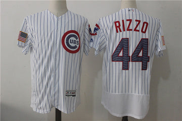 Anthony Rizzo Chicago Cubs white jersey