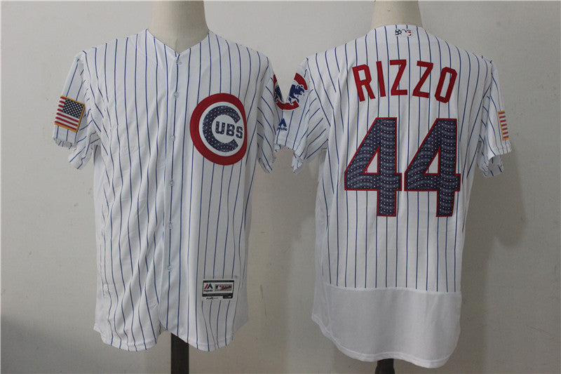 Anthony Rizzo Chicago Cubs white jersey