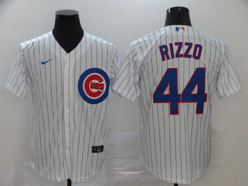 Anthony Rizzo Chicago Cubs white jersey
