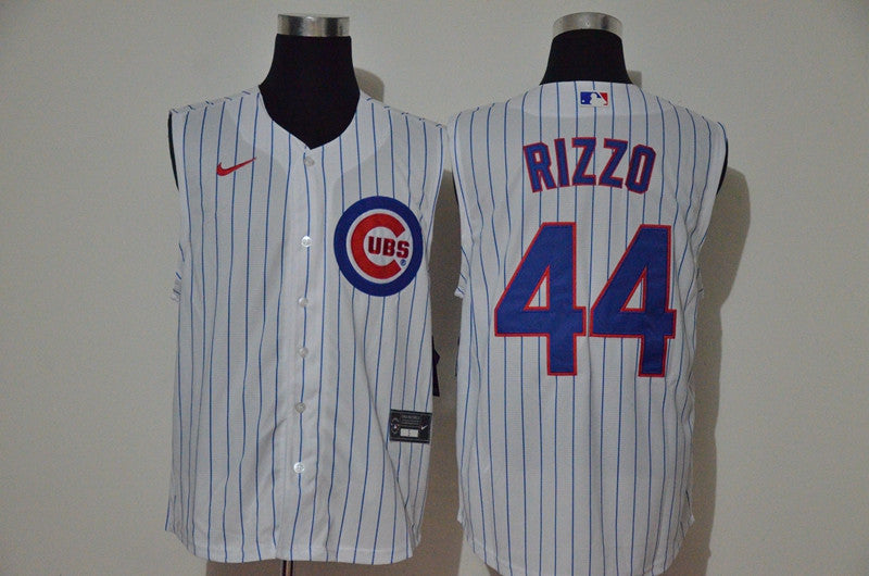 Anthony Rizzo Chicago Cubs white jersey