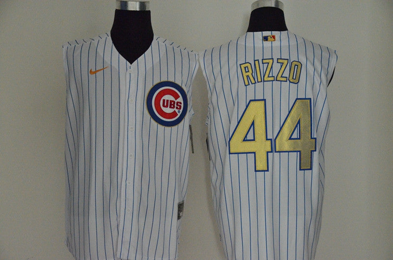 Anthony Rizzo Chicago Cubs white jersey