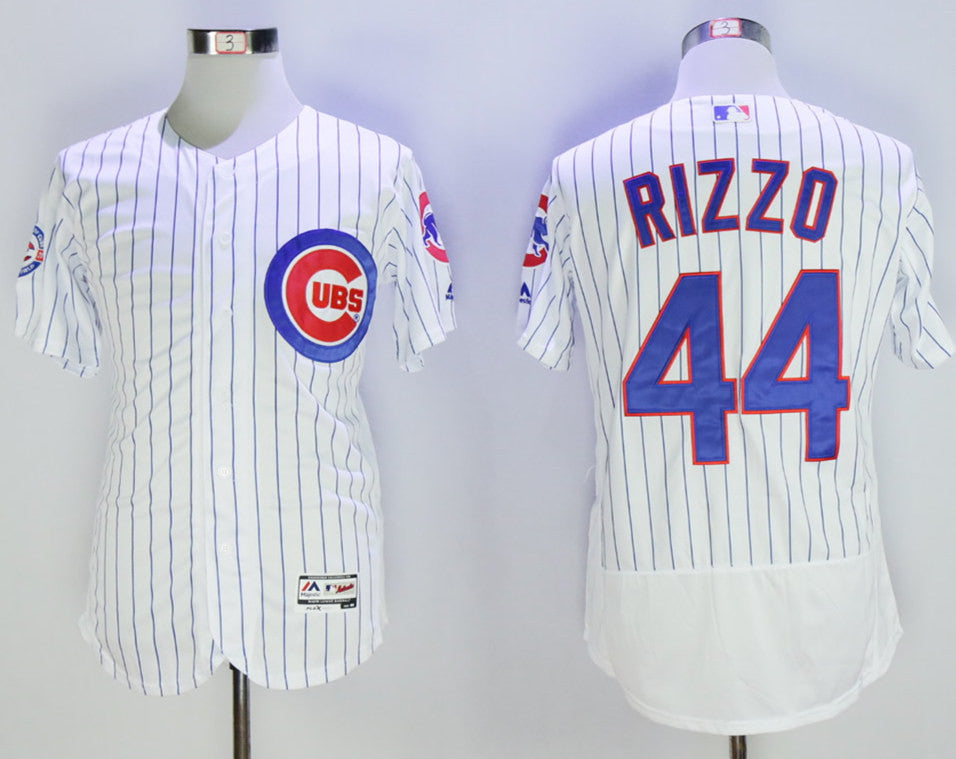 Anthony Rizzo Chicago Cubs white jersey