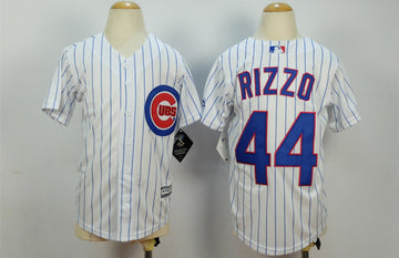 Anthony Rizzo Chicago Cubs white jersey