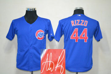 Rizzo Chicago Cubs blue jersey