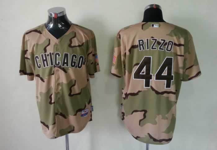 Rizzo Chicago Cubs camo Camo jersey