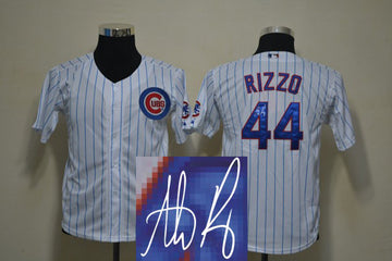Rizzo Chicago Cubs white jersey