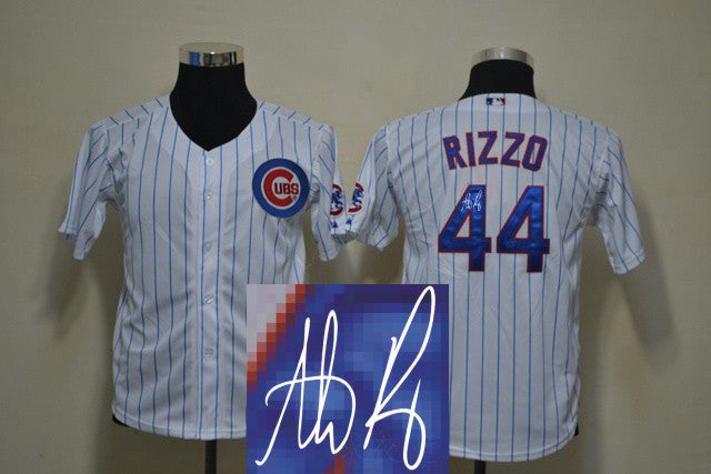 Rizzo Chicago Cubs white jersey