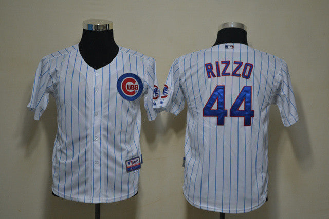 Rizzo Chicago Cubs white jersey