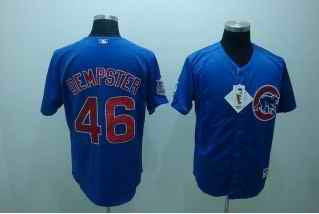 Ryan Dempster Chicago Cubs blue jersey
