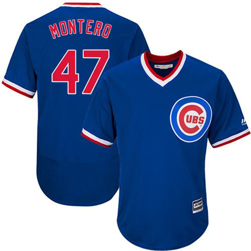 Miguel Montero Chicago Cubs blue Authentic jersey