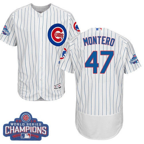 Miguel Montero Chicago Cubs white jersey