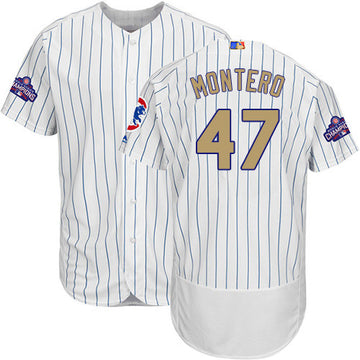 Miguel Montero Chicago Cubs white jersey