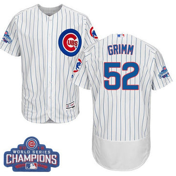 Justin Grimm Chicago Cubs white jersey