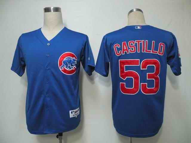 Castillo Chicago Cubs blue jersey