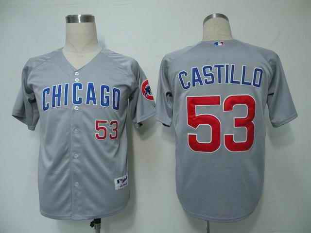 Castillo Chicago Cubs grey jersey