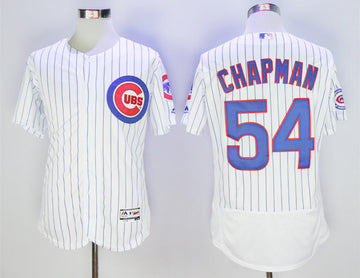 Aroldis Chapman Chicago Cubs white jersey