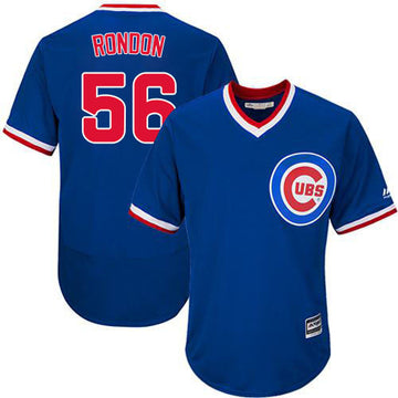 Hector Rondon Chicago Cubs blue Cooperstown jersey