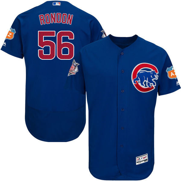 Hector Rondon Chicago Cubs blue jersey