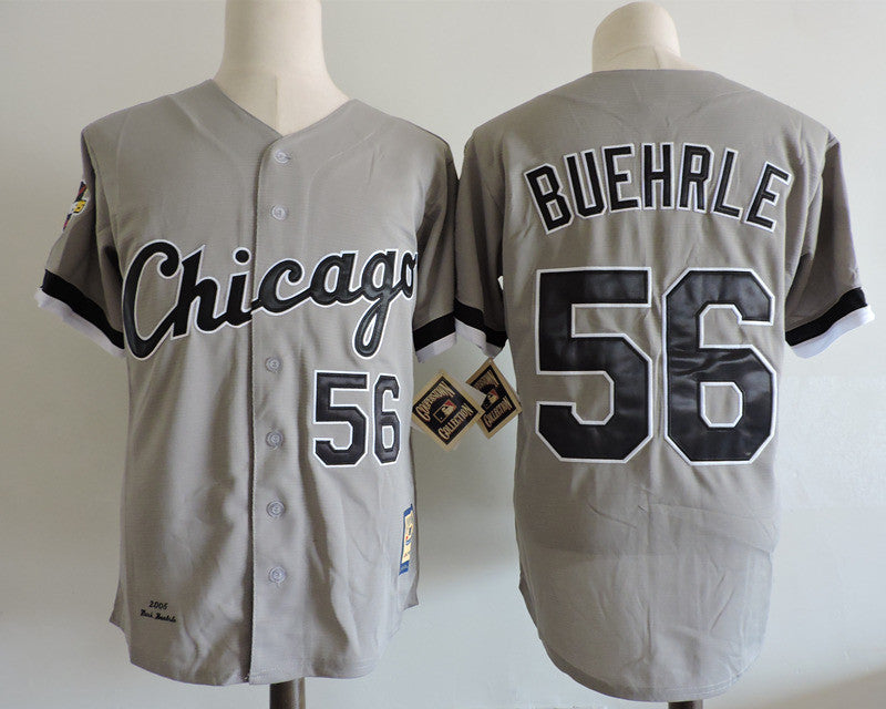 Mark Buehrle Chicago Cubs gray Cooperstown jersey