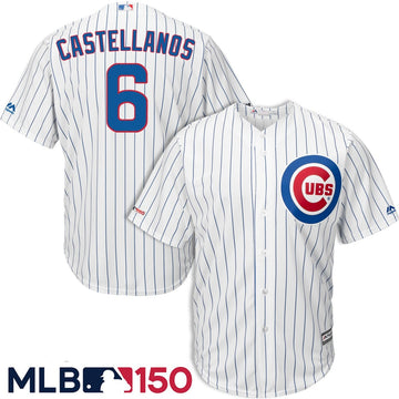 Nick Castellanos Chicago Cubs white jersey