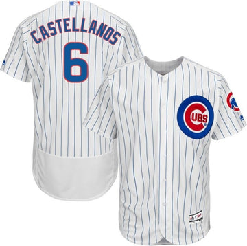 Nick Castellanos Chicago Cubs white jersey