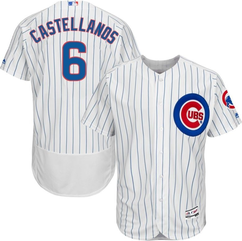 Nick Castellanos Chicago Cubs white jersey