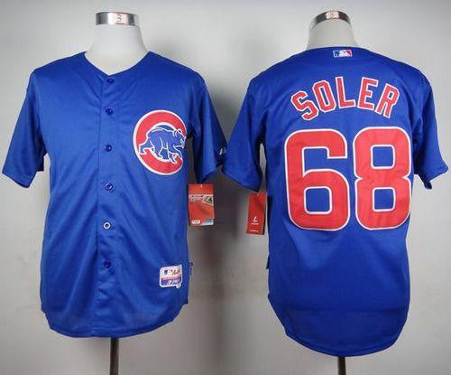 Jorge Soler Chicago Cubs blue Alternate jersey