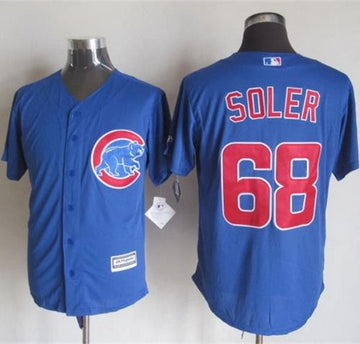 Jorge Soler Chicago Cubs blue jersey