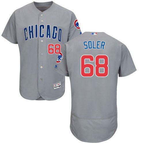 Jorge Soler Chicago Cubs grey Authentic jersey