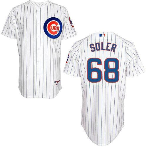 Jorge Soler Chicago Cubs white Home jersey