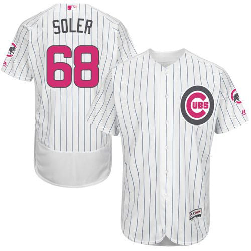 Jorge Soler Chicago Cubs white Authentic jersey
