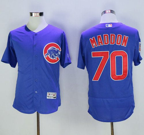 Joe Maddon Chicago Cubs blue Authentic jersey