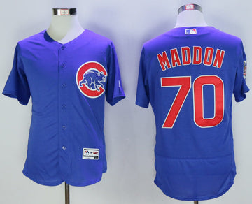 Joe Maddon Chicago Cubs blue jersey