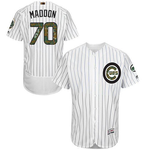 Joe Maddon Chicago Cubs white jersey