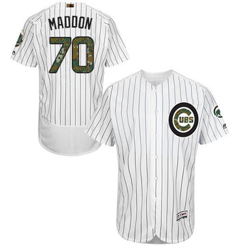Joe Maddon Chicago Cubs white jersey