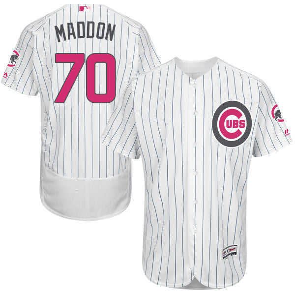 Joe Maddon Chicago Cubs white jersey