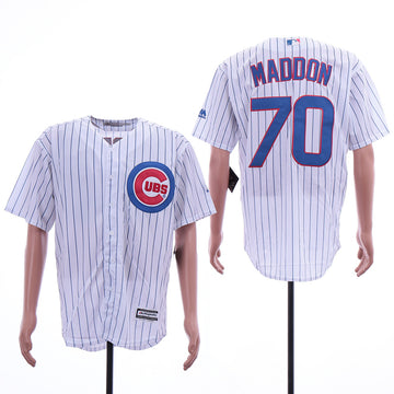 Joe Maddon Chicago Cubs white jersey