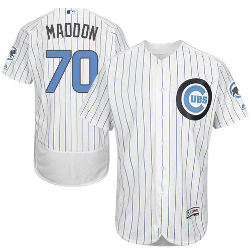 Joe Maddon Chicago Cubs white jersey