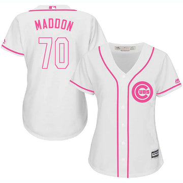 Joe Maddon Chicago Cubs white jersey