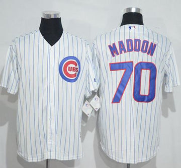 Joe Maddon Chicago Cubs white jersey