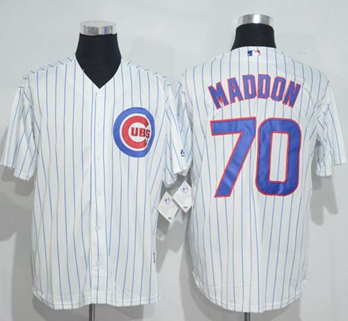 Joe Maddon Chicago Cubs white jersey