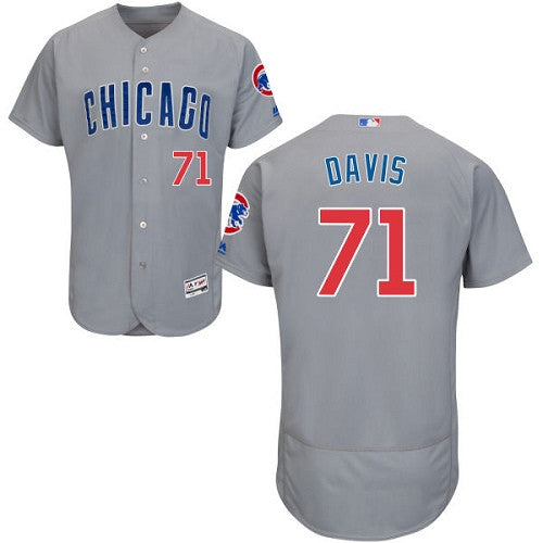 Wade Davis Chicago Cubs gray jersey