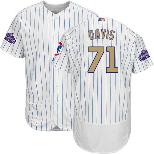 Wade Davis Chicago Cubs white jersey