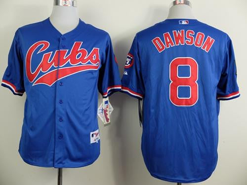 Andre Dawson Chicago Cubs blue jersey