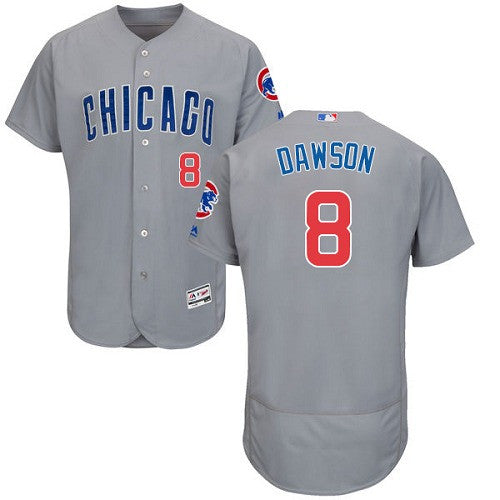 Andre Dawson Chicago Cubs gray jersey
