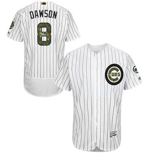 Andre Dawson Chicago Cubs white jersey