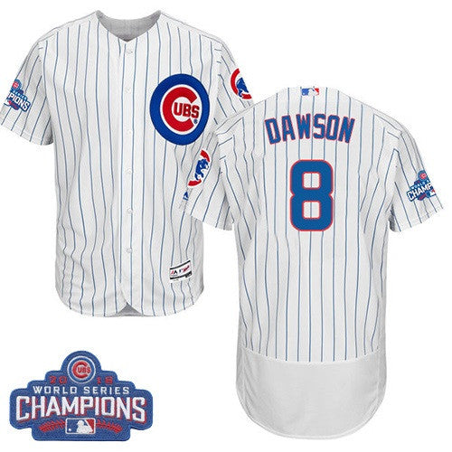 Andre Dawson Chicago Cubs white jersey